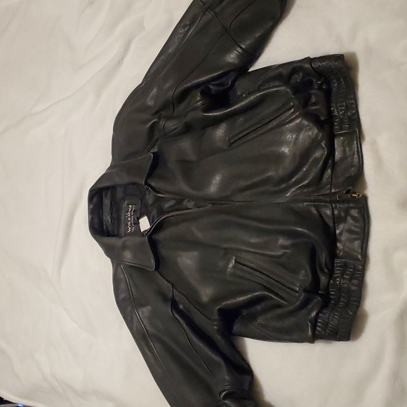 Wilsons Leather Other - Wilsons Leather Classic Black Bomber Jacket